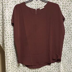 Maurices Rich Brown Blouse